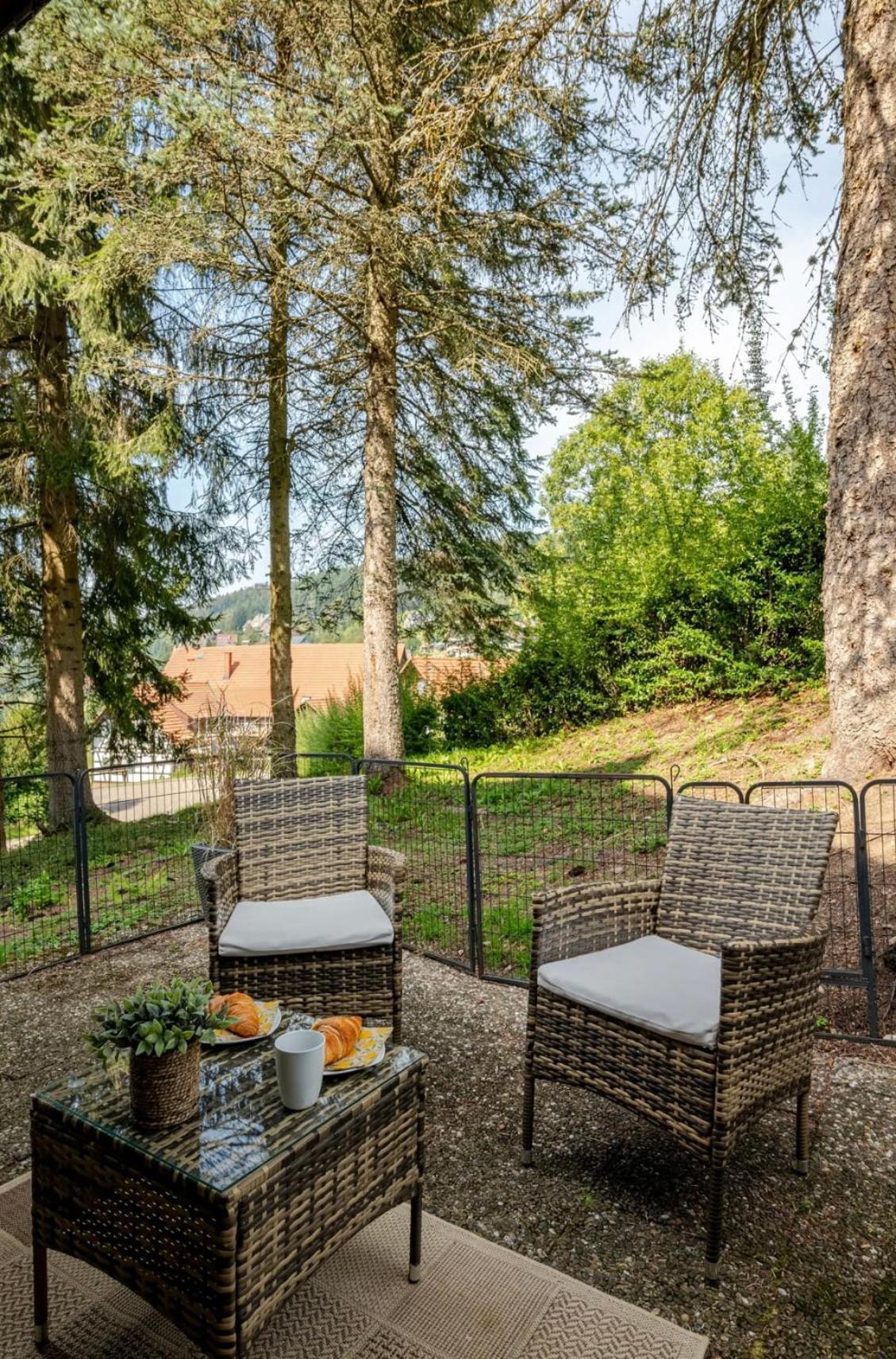 شقة An Wanderwegen Gelegen Mit Terrasse Und Boxspringbett ساسباشفالدن المظهر الخارجي الصورة