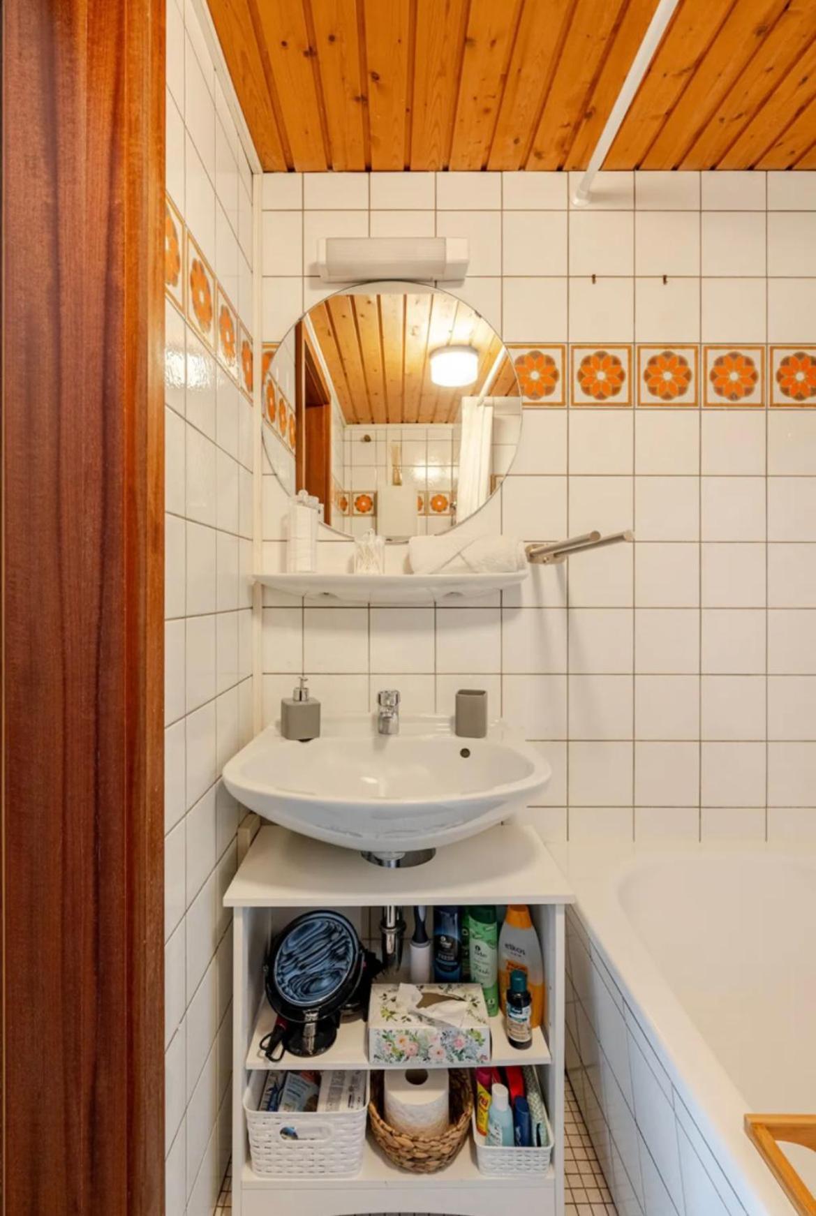 شقة An Wanderwegen Gelegen Mit Terrasse Und Boxspringbett ساسباشفالدن المظهر الخارجي الصورة