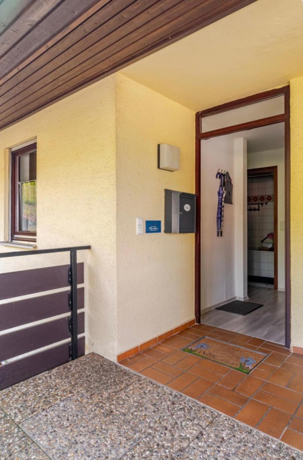 شقة An Wanderwegen Gelegen Mit Terrasse Und Boxspringbett ساسباشفالدن المظهر الخارجي الصورة